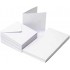 White Blank Cards & Envelopes (Pack of 10) -  C5 Cards – Cardmaking Kit for All Occasions
