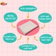 White Blank Cards & Envelopes (Pack of 10) - 5 x 5 Inch – Cardmaking Kit for All Occasions