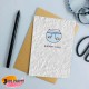 White Blank Cards & Envelopes (Pack of 10) - C5 Hammered – Cardmaking Kit for All Occasions