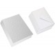 White Blank Cards & Envelopes (Pack of 10) - C5 Hammered – Cardmaking Kit for All Occasions