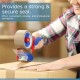 Brown Packing Tape - Pack of 18 | Low Noise, Water Resistant, Strong Adhesive | 48mm x 66m	