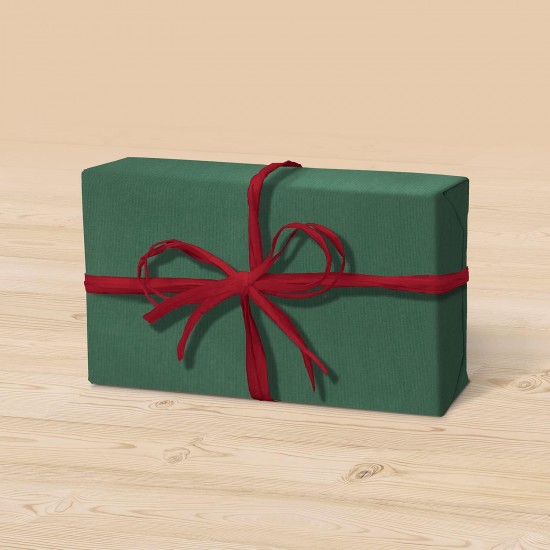 Kraft Paper Roll (Dark Green), 10m × 0.70m, 65gsm – for Gift Wrapping, DIY & Crafts