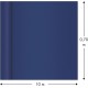 Kraft Paper Roll (Navy Blue), 10m × 0.70m, 65gsm – for Gift Wrapping, DIY & Crafts