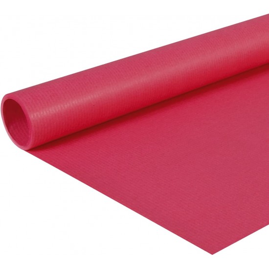 Kraft Paper Roll (Opera Pink), 10m × 0.70m, 65gsm – for Gift Wrapping, DIY & Crafts