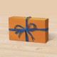 Recycled Kraft Paper Roll (Orange), 3x0.7m, 65g – Ideal for Gift Wrapping, Crafts & DIY Projects