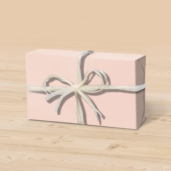 Kraft Paper Roll ( Peach), 10m × 0.70m, 65gsm – for Gift Wrapping, DIY & Crafts