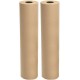 Kraft Paper Rolls (Pack of 2), Brown, 8m x 50cm, – Perfect for Wrapping Gifts, Bouquets, Posters & DIY Crafts