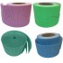 Corrugated Border Rolls - Pack of 4 Pastel (Peppermint, Sky Blue, Lilac, Pale Green) – 57mm x 15m