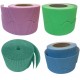 Corrugated Border Rolls - Pack of 4 Pastel (Peppermint, Sky Blue, Lilac, Pale Green) – 57mm x 15m