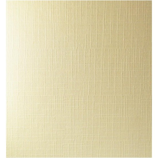 Linen Card (Pack of 50 Sheets), Ivory,  A3, 300gsm Ideal For All Types Of Card Making