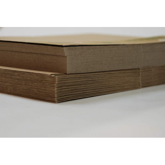 Kraft Cards & Envelopes (Pack of 50),Brown, 2049, C6, Ideal For All Types Of Card Making