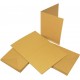 Kraft Cards & Envelopes (Pack of 50),Brown, 2049, C6, Ideal For All Types Of Card Making