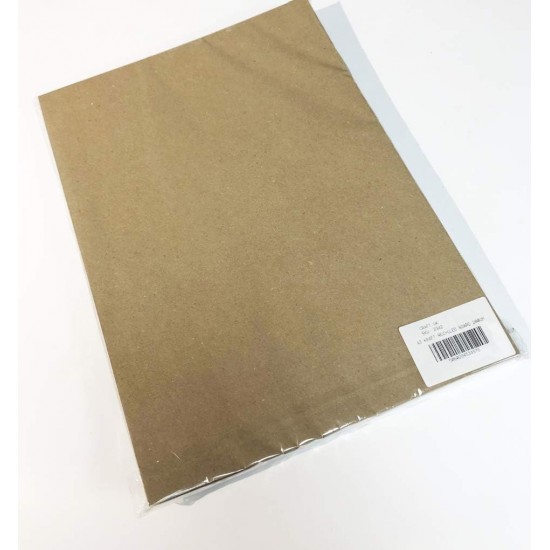 Kraft Recycled Card (Pack of 50),Brown, 2342, A3, 280 GSM, Ideal For All Types Of Card Making