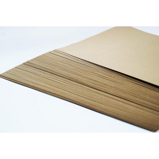 Kraft Recycled Paper (Pack of 100),Brown, 2343, A4 , Ideal For All Types Of Card Making