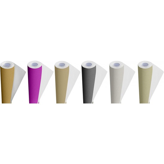 Display Paper Roll ( Pack of 6) – 76cm x 10m, Great for Classrooms, Gift Wrap & Creative Projects