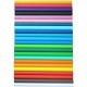 Poster Paper Roll (Pack of 3) – Fire Orange, Ultra Blue & Sky, 10m x 76cm, Ideal for Art, Gift Wrap & Decor