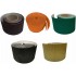 Corrugated Border Rolls - Pack of 5 Woodland (Chocolate Brown, Orange, Emerald Green, Black, Gold) – 57mm x 15m