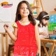 Kids Waterproof PVC Tabard (Red) – 66 cm x 71cm, for Painting, Cooking & Messy Play