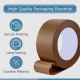 Brown Packing Tape - Pack of 18 | Low Noise, Water Resistant, Strong Adhesive | 48mm x 66m	