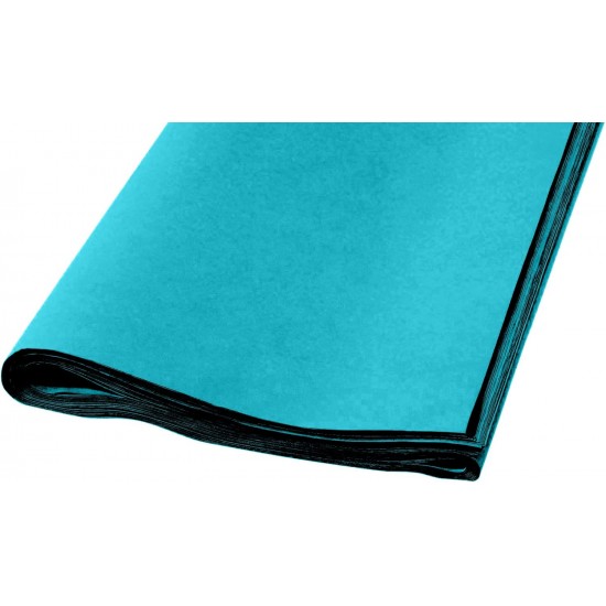 Display Poster Paper Matt Sheets (Pack of 25) -Turquoise, 51cmx76cm, Ideal for Gift Wrapping, Festival Decor, Table Runners & School Boards