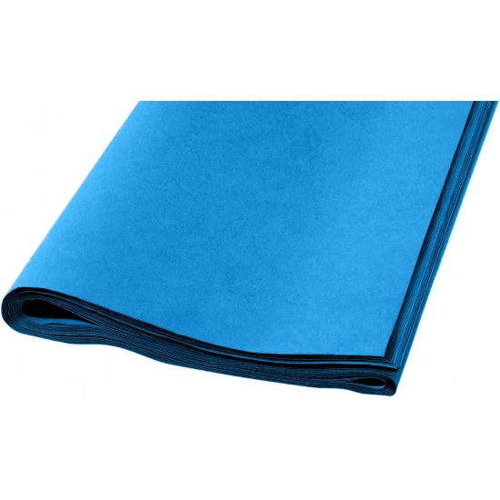 Display Poster Paper Matt Sheets (Pack of 25) - Azure, 51cmx76cm, Ideal for Gift Wrapping, Festival Decor, Table Runners & School Boards