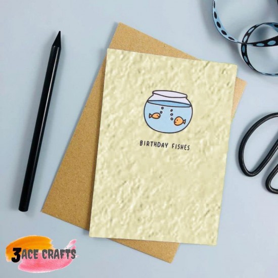 Blank Cards (Pack of 10), A3, 300gsm, Ivory, Hammered, Ideal for Card Making, Wedding Invitations, Drawing & Crafting