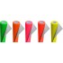 Neon Poster Paper Rolls (Pack of 5) – 76cm x 10m, Fluorescent Sheets for Wrapping, Art, Party & Décor