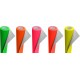 Neon Poster Paper Rolls (Pack of 5) – 76cm x 10m, Fluorescent Sheets for Wrapping, Art, Party & Décor