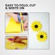 Neon Poster Paper Rolls (Neon Yellow) – 76cm x 10m, Fluorescent Sheets for Wrapping, Art, Party & Décor
