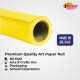 Neon Poster Paper Rolls (Neon Yellow) – 76cm x 10m, Fluorescent Sheets for Wrapping, Art, Party & Décor