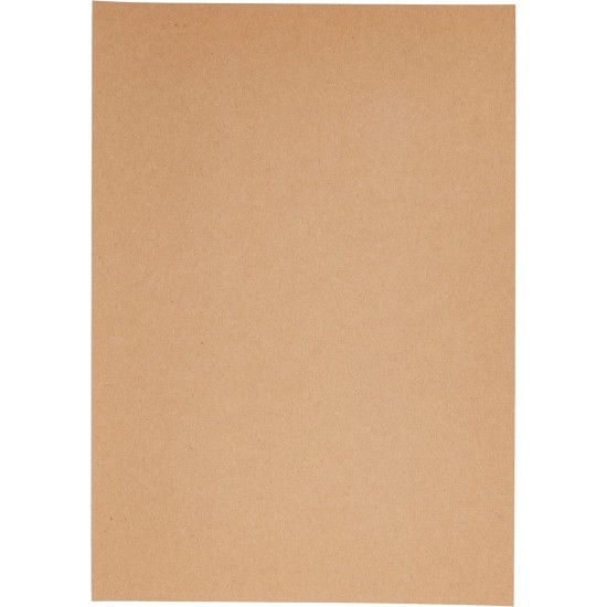 Cardboard A4 Kraftstax (Pack of 25), Brown, suitable for any craft project