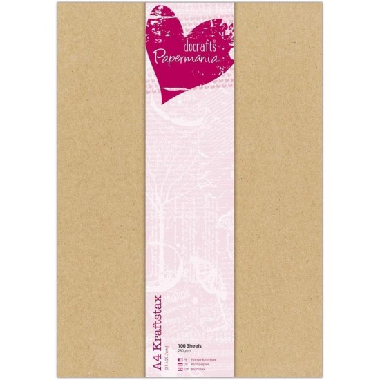 Paper Pack, Multi, A4 Ideal for arts and crafts projects,card making, invitations, scrapbooking and more