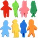  Foam People Sponges (Pack of 8) – Washable, Reusable for Kids’ Art & School Projects