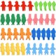 Foam People Sponges (Pack of 40) – Washable, Reusable for Kids’ Art & School Projects