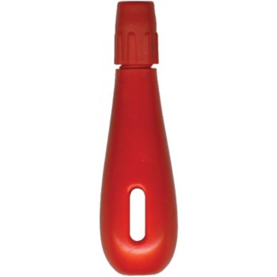 Red Plastic Lino Cutter Handles (Pack o f 1) – Adjustable Chuck for Blades, Perfect for Crafting, Art & DIY Projects