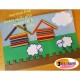 Coloured Wooden Craft Matchsticks (Pack of 500) – Headless Sticks for DIY Models, Art Projects & Classroom Activities