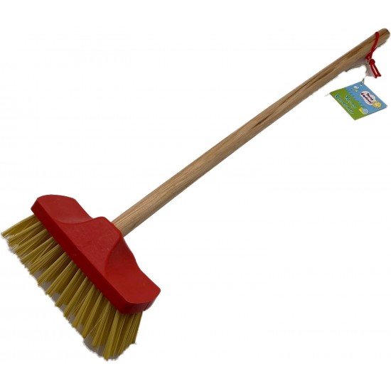Long Handled Brush - Designed for young gardeners lightweight and long handle for easy and safe use by children.