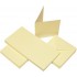 Ivory Blank Cards and Envelopes (Pack of 10) - 7 x 7 inch, Perfect for Card Making, Invitations, and DIY Craft Projects