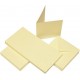 Ivory Blank Cards and Envelopes (Pack of 10) - 7 x 7 inch, Perfect for Card Making, Invitations, and DIY Craft Projects