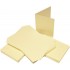 Ivory Blank Cards and Envelopes (Pack of 10) -  A6 Hammered, Perfect for Card Making, Invitations, and DIY Craft Projects