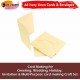 Ivory Blank Cards and Envelopes (Pack of 10) - A6 Linen, Perfect for Card Making, Invitations, and DIY Craft Projects
