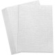 A3 White Card (Pack of 10)- Linen, 300gsm, Thick Paper for Arts & Crafts, School Projects, Professional Printing, Wedding Invitations
