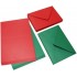 Christmas Cards & Envelopes (Pack of 10) – C6, Red & Green for Holiday, Invitations, Thank You & Crafts