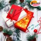 Christmas Cards & Envelopes (Pack of 10) – C6, Red & Green for Holiday, Invitations, Thank You & Crafts