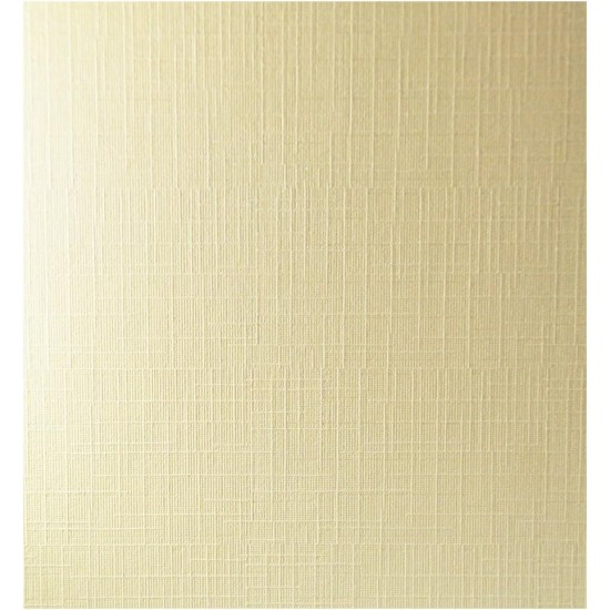 C5 Card and Envelope (Pack of 25) - Ivory, Linen, 2252, Ideal for special occasion invitations ,craft projects