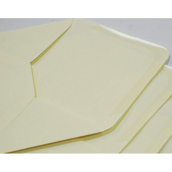 C5 Card and Envelope (Pack of 25) - Ivory, 864, Ideal for special occasion invitations ,craft projects